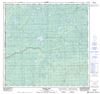 084M12 - DICKINS LAKE - Topographic Map