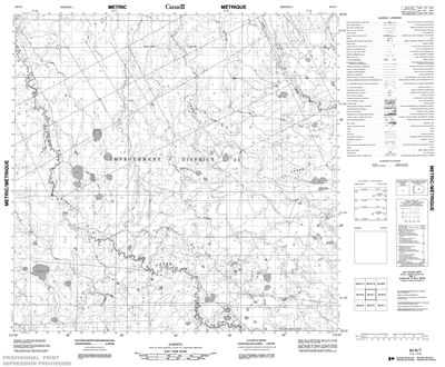 084N07 - NO TITLE - Topographic Map