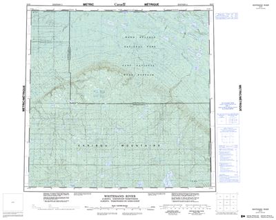 084O - WHITESAND RIVER - Topographic Map