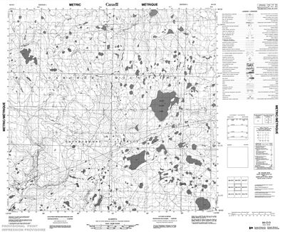 084O03 - NO TITLE - Topographic Map