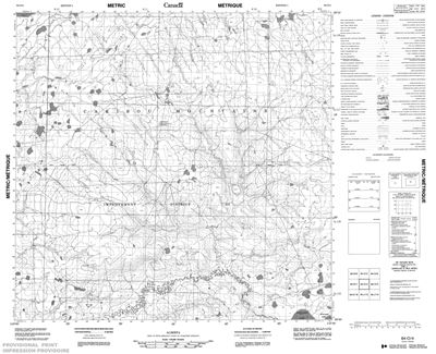 084O04 - NO TITLE - Topographic Map