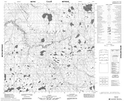 084O05 - NO TITLE - Topographic Map