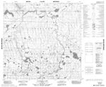 084O06 - CLADONIA LAKE - Topographic Map