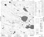 084P12 - THULTUE LAKE - Topographic Map