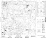 084P15 - FLATGRASS LAKE - Topographic Map