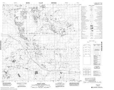 085A03 - PREBLE CREEK - Topographic Map