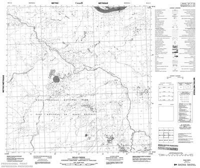 085A11 - BEAR CREEK - Topographic Map