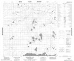 085B05 - DESCHAINE LAKE - Topographic Map