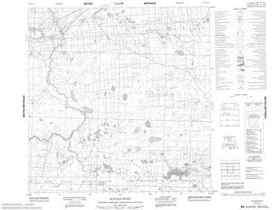 085B10 - BUFFALO RIVER - Topographic Map
