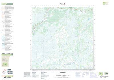 085B12 - SANDY RIVER - Topographic Map