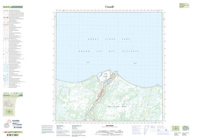 085B13 - HAY RIVER - Topographic Map