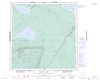 085C - TATHLINA LAKE - Topographic Map