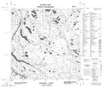 085D13 - REDKNIFE LAKES - Topographic Map
