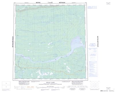 085E - MILLS LAKE - Topographic Map
