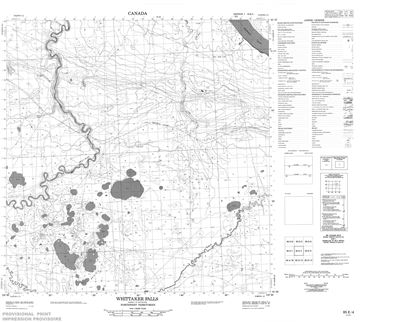 085E04 - WHITTAKER FALLS - Topographic Map