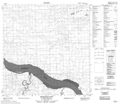 085E05 - BROWNING POINT - Topographic Map