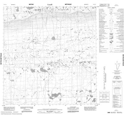 085E14 - NO TITLE - Topographic Map