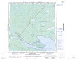 085F - FALAISE LAKE - Topographic Map