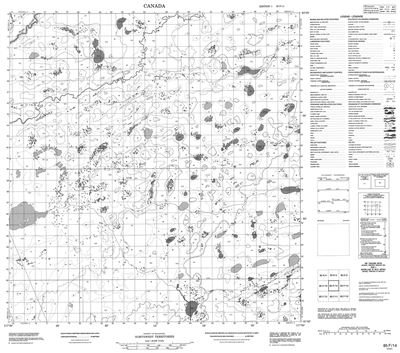 085F14 - NO TITLE - Topographic Map