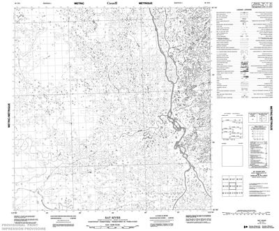 085H02 - RAT RIVER - Topographic Map