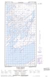 085H10E - PETITOT ISLANDS - Topographic Map