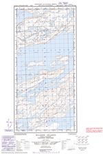 085H15E - WILSON ISLAND - Topographic Map
