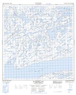 085I02 - BLATCHFORD LAKE - Topographic Map