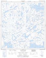 085I03 - PAULINE LAKE - Topographic Map