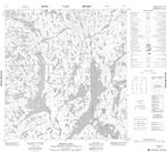 085I06 - HEARNE LAKE - Topographic Map