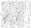 085I09 - DESPERATION LAKE - Topographic Map