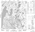 085I13 - DUNCAN LAKE - Topographic Map