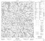 085J15 - AWRY LAKE - Topographic Map