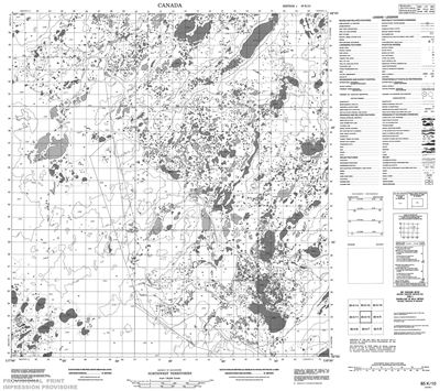 085K10 - NO TITLE - Topographic Map