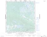 085L - WILLOW LAKE - Topographic Map