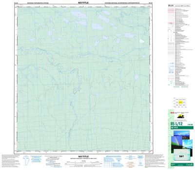 085L12 - NO TITLE - Topographic Map