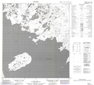 085N05 - NO TITLE - Topographic Map