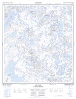 085N10 - BEA LAKE - Topographic Map