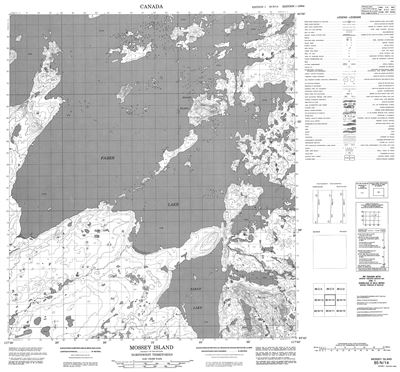 085N14 - MOSSEY ISLAND - Topographic Map