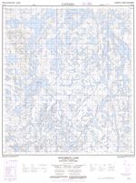 085N15 - KETCHESON LAKE - Topographic Map