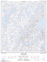 085N16 - SNIVELY LAKE - Topographic Map