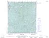 085O - WECHO RIVER - Topographic Map
