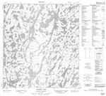 085O01 - BARKER LAKE - Topographic Map