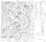 085O10 - BESSONETTE LAKE - Topographic Map