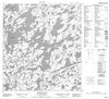 085P08 - BENIAH LAKE - Topographic Map