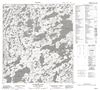085P09 - LOCKHART LAKE - Topographic Map