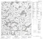 085P10 - ZIPPER LAKE - Topographic Map