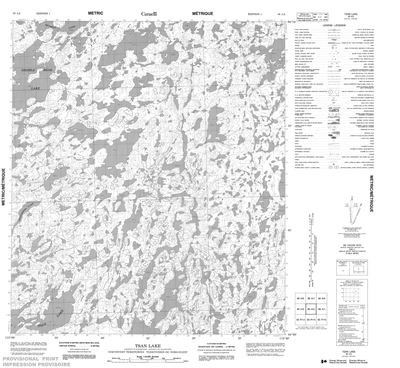 086A02 - TSAN LAKE - Topographic Map