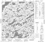 086A04 - BOUDELLKELL LAKE - Topographic Map