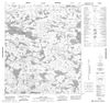 086A10 - SHAW LAKE - Topographic Map