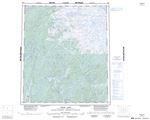 086B - INDIN LAKE - Topographic Map